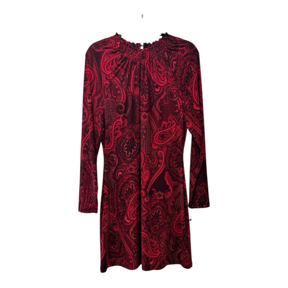 NWOT Elegant Red Paisley Size 8 Tommy Hilfiger Dress